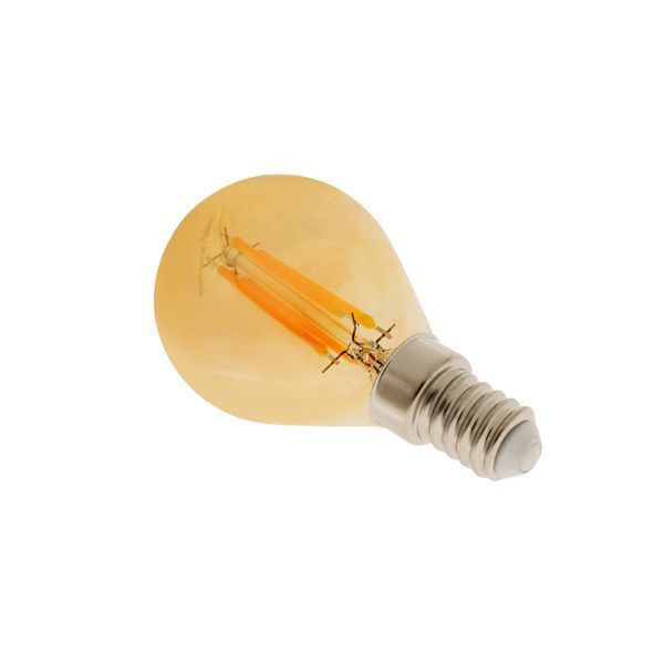 Лампа світлодіодна LED 6W Е14 COG WW G45 Amber 220V 33-735 фото
