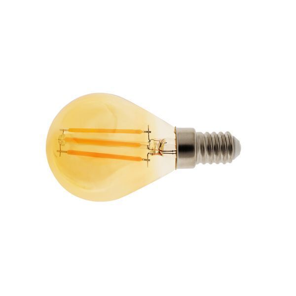 Лампа світлодіодна LED 6W Е14 COG WW G45 Amber 220V 33-735 фото