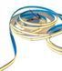 Світлодіодна стрічка теплий відтінок 12V 11W COB WW IP44 1m (BY-075/320) 33-484 фото 4