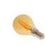 Лампа світлодіодна LED 6W Е14 COG WW G45 Amber 220V 33-735 фото 3