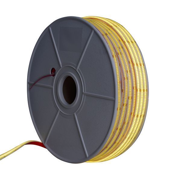 Світлодіодна стрічка нейтральний відтінок 24V 11W COB NW IP44 1m (BY-078/320) 33-490 фото