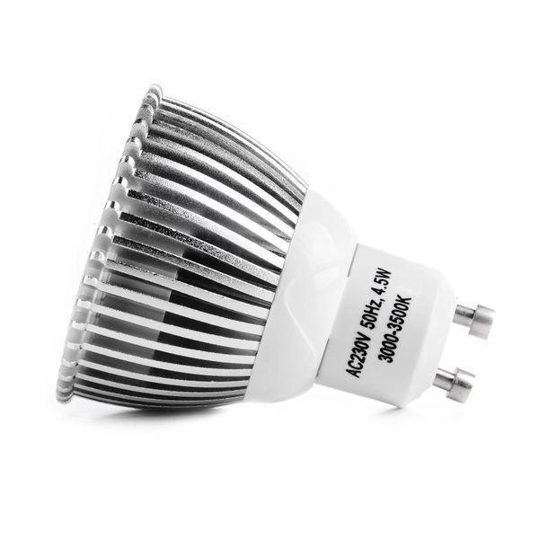 Лампа світлодіодна LED 4.5W GU10 COB WW MR16 220V 128164 фото