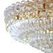 Люстра торт стельова з підсвічуванням LED E14 40W Glass (BCL-601C/9) 22-501 фото 2