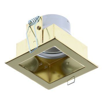 Світильник точковий квадрат HDL-07-WL3 BRASS MR16 154080 фото