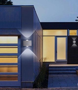 Підсвітка LED фасадна IP65 AL-264/2х1W BK 34-331 фото