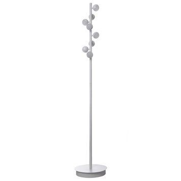 Торшер підлоговий світлодіодний BL-437F/16W WH LED 25-175 фото