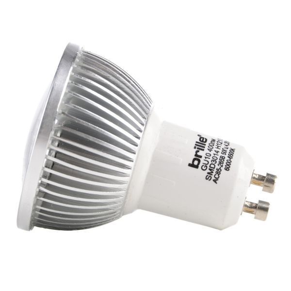 Лампа світлодіодна LED 4.2W GU10 WW MR16 CCD 220V l46-001 фото