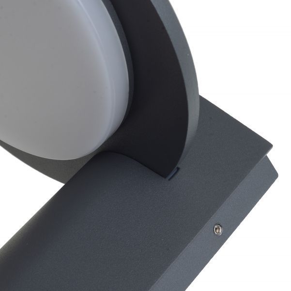 Светильник фасадный LED 13W IP54 CW Dark Grey (PL-26) 34-321 фото