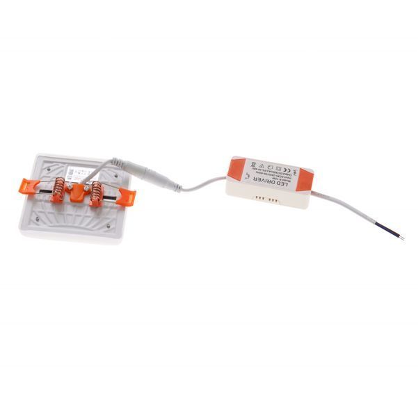 Стельовий врізний світильник для ванної LED-46R/9W CW 33-209 фото