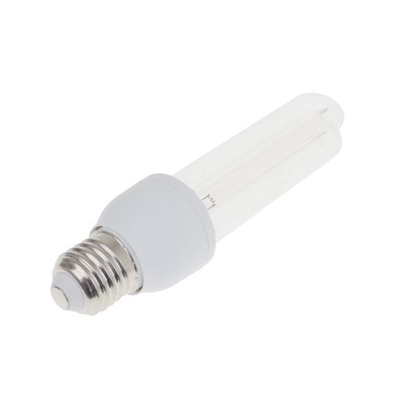 Лампа бактерицидная PL-Q Е27 15W UVC 220V 45-010 фото