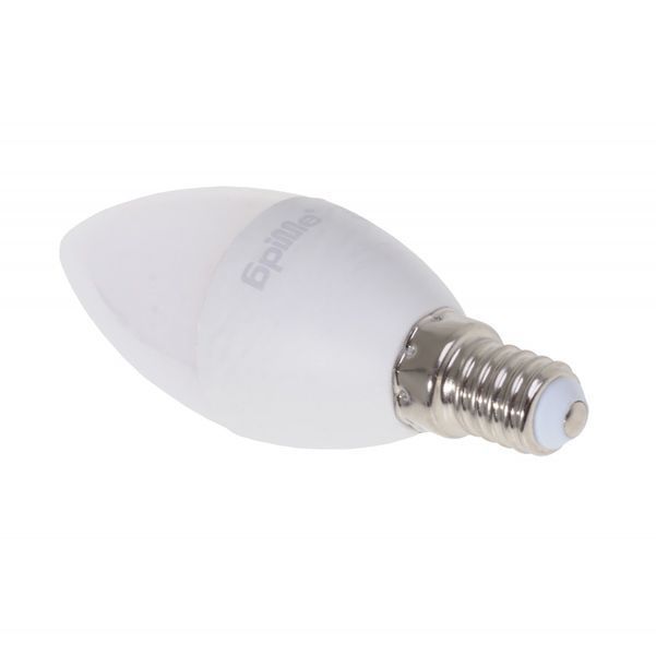 Лампа диммируемая светодиодная LED 7W E14 NW C37 Dim 220V 33-652 фото