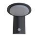 Светильник настенный уличный с датчиком движения IP54 PL-26/7W CW DGY MV (код #28982) 34-322 фото 2