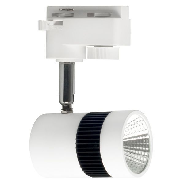 Світильник трековий поворотний LED KW-56/10W WW WH/BK 32-894 фото