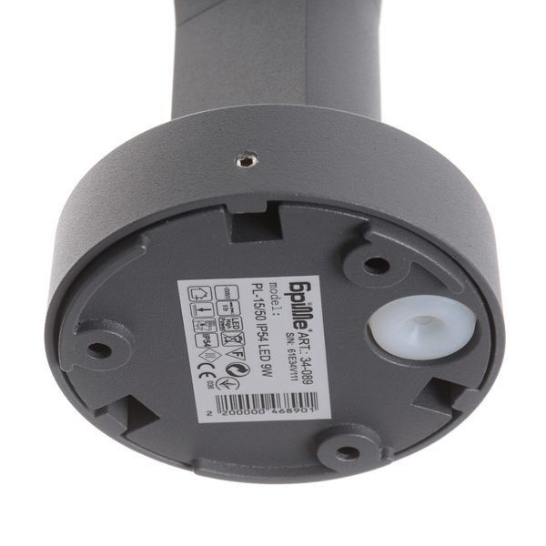 Уличный светодиодный садовый светильник 9W IP54 (PL-15/30) 34-088 фото