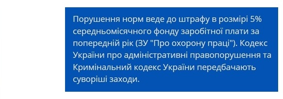 порушення норм освітленості