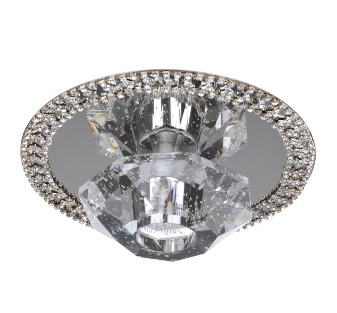 Светильник точечный декоративный HDL-G165 White/bubble Crystal