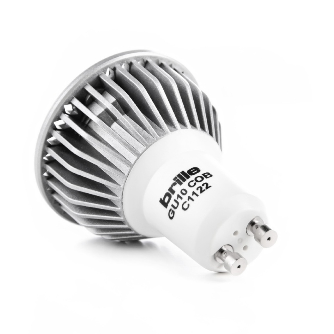 Лампа світлодіодна LED 3.5W GU10 COB CW MR16 220V