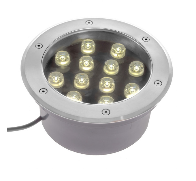 Светильник грунтовый встраиваемый LED 12W IP67 NW (LG-24)