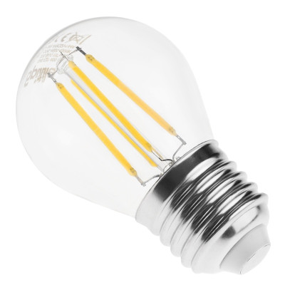 Лампа філаментна LED 4W E27 COG NW G45 220V