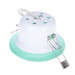 Світильник точковий декоративний для ванної HDL-G41 (09) green MR16