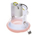 Світильник точковий декоративний для ванної HDL-G41 (09) pink E14