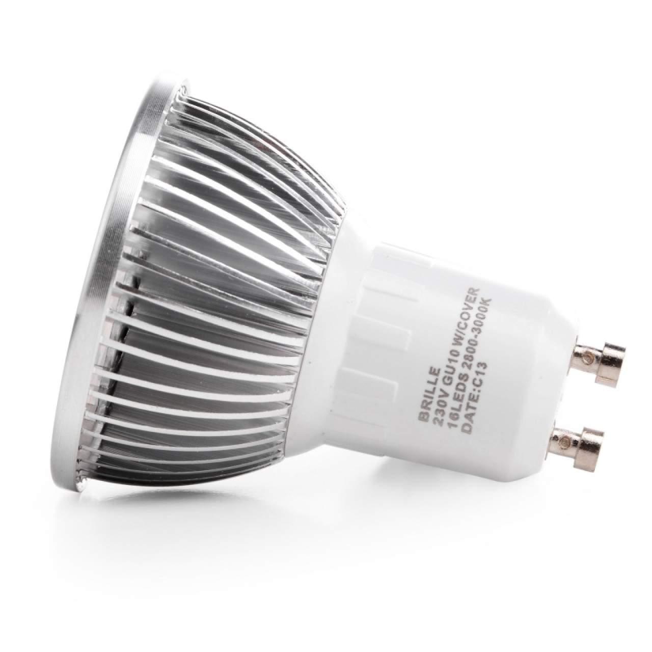 Лампа світлодіодна LED 6.4W GU10 WW MR16 CCD 220V