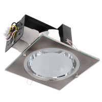Светильник Downlight потолочный встроенный DL-24/2x60W SN E27