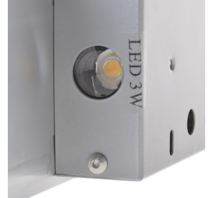 Світильник настінний накладний мінімалізм LED AL-75/6W AL IP20