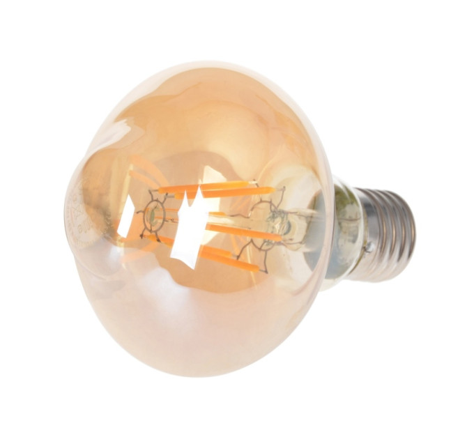 Лампа світлодіодна LED 6W E27 COG WW T80 Amber 220V