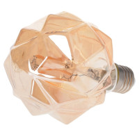 Лампа светодиодная LED 6W E27 COG WW G80 Amber 220V
