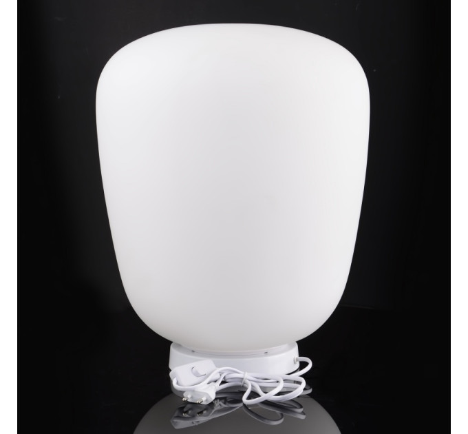 Настільна лампа в скандинавському стилі декоративна BR-01 416T/1 E27 30" WH