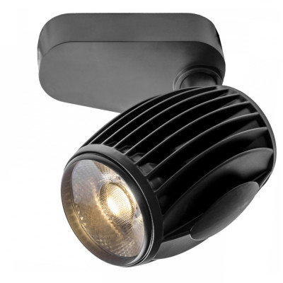 Світильник трековий поворотний LED KW-209/40W NW BK COB