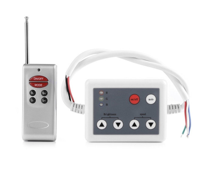 Контроллер для led ленты DR-1 CON RGB 12V DC radio 3Outports