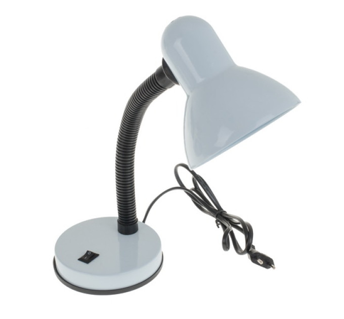 Настольная лампа на гибкой ножке офисная MTL-02 White
