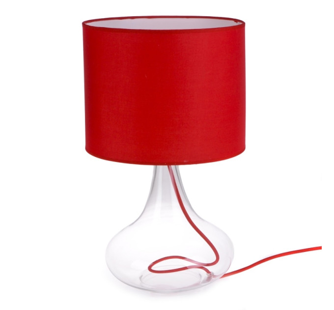 Настольная лампа в современном стиле с абажуром TL-138 RED