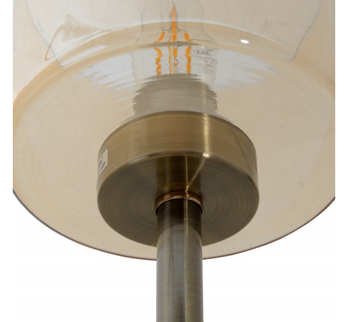 Настольная лампа классическая LK-666T/1 E27 AB