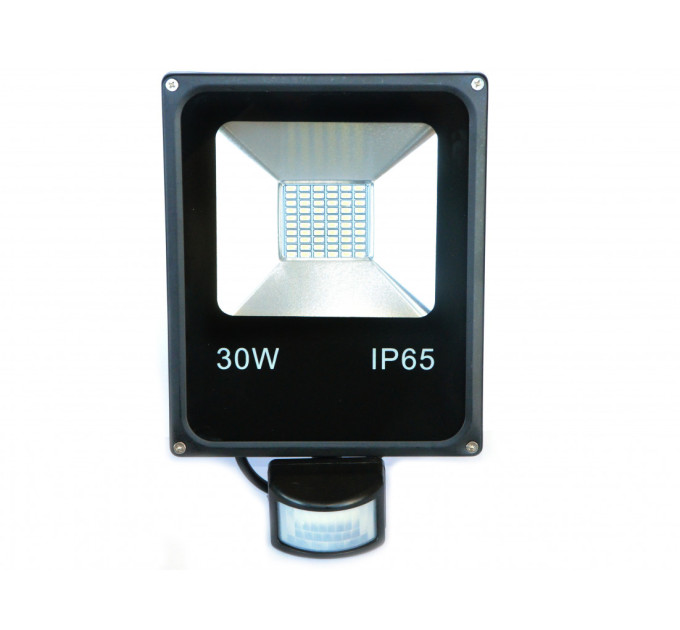 Прожектор LED з датчиком руху IP65 HL-12P/30W NW
