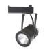 Светильник трековый поворотный LED 410/12W NW BK COB