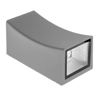 Подсветка LED фасадная IP65 AL-233/2х5W NW COB GY