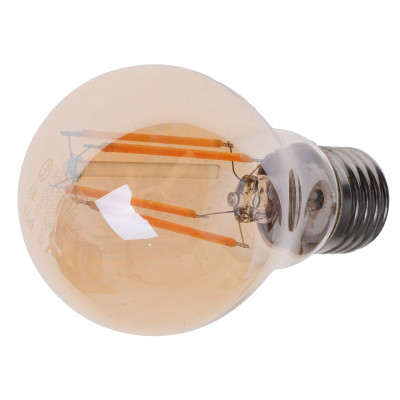 Лампа світлодіодна LED Едісона LED E27 8W WW A60 COG Amber 220V