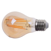 Лампа світлодіодна LED Едісона LED E27 8W WW A60 COG Amber 220V