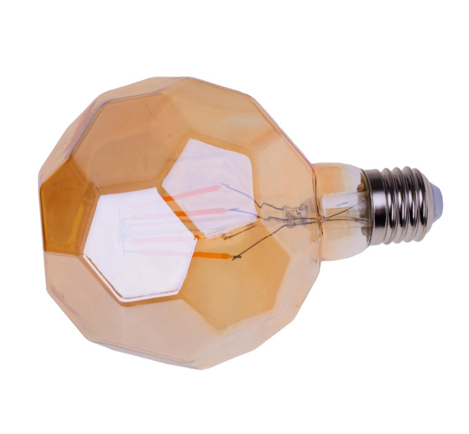 Лампа светодиодная LED 6W E27 COG WW LB Amber 220V