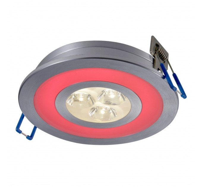 Світильник точковий LED-103A/3W+1,5W Red WW 38