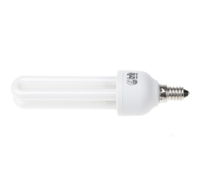 Лампа енергозберігаюча PL-2U/A 15W/827 12 мм E14 Br 220V