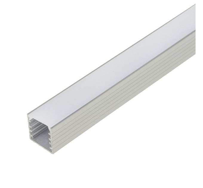 Профиль алюминиевый для светодиодной ленты 1м BY-055