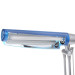 Настольная лампа на гибкой ножке офисная TP-004 BLUE