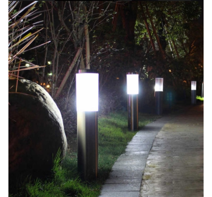 Садово-парковий світильник стовпчик E27 IP54 (PL-18/30)