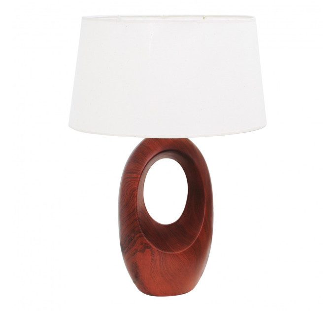 Настольная лампа с абажуром деревянная TL-06 Brille