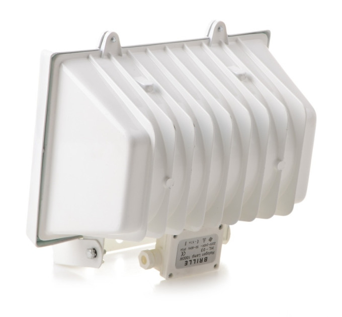 Прожектор вуличний галогенний IP54 HL-03 1000W white білий