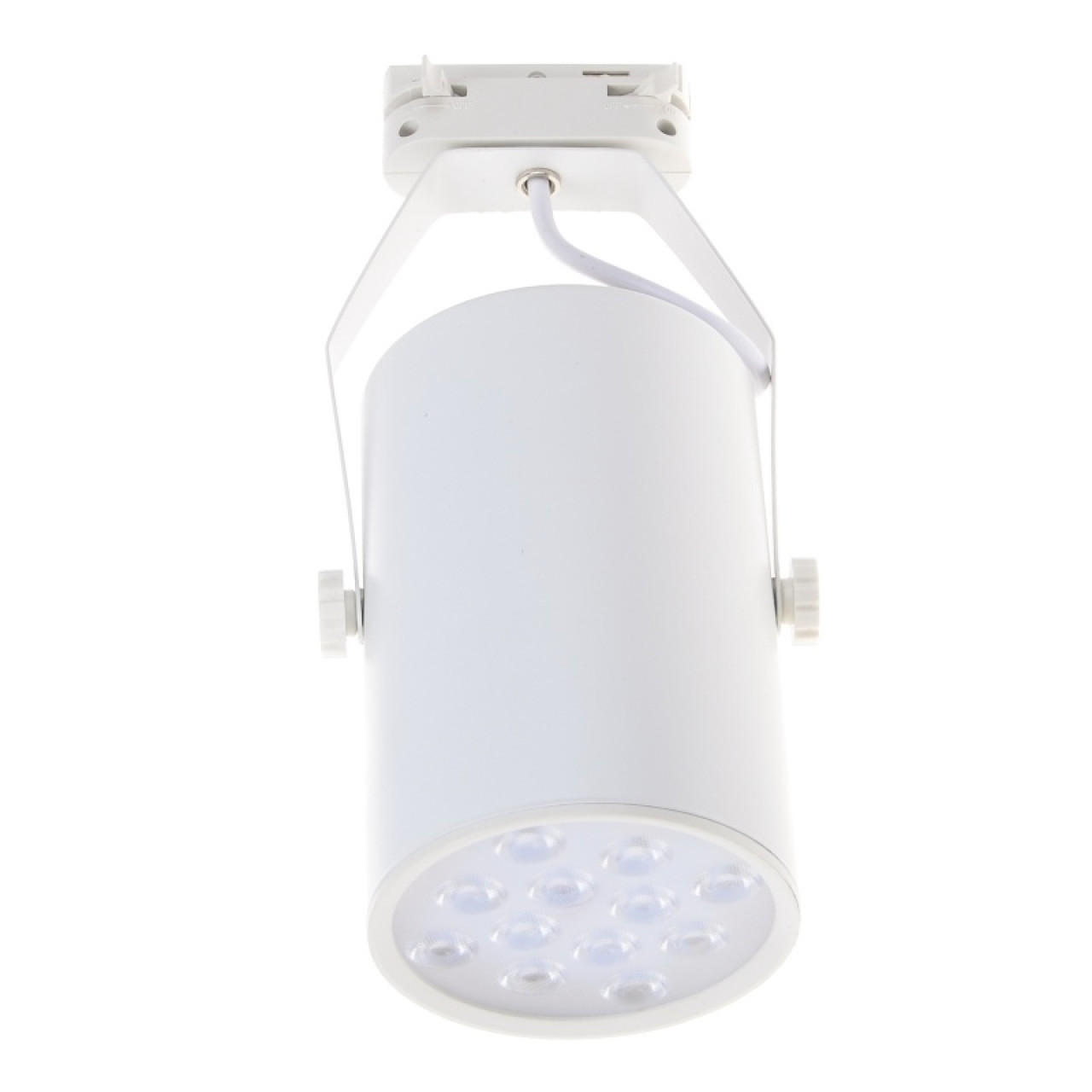 Світильник трековий поворотний LED 422/12W NW WH